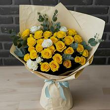 Букет цветов из:  Розы в Чемодурово