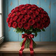 Букет Красные розы Блэк Меджик в Чемодурово