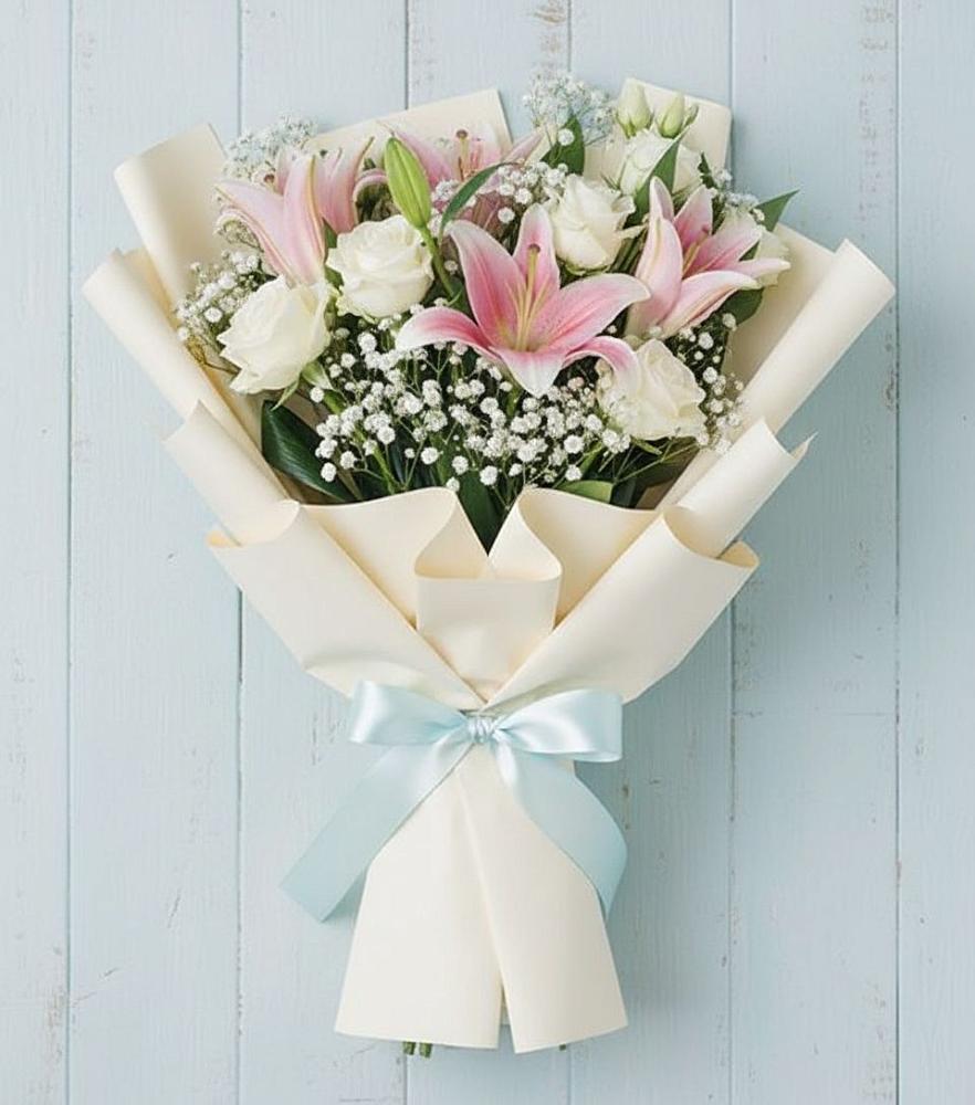 Букет цветов из: Лилии в Чемодурово