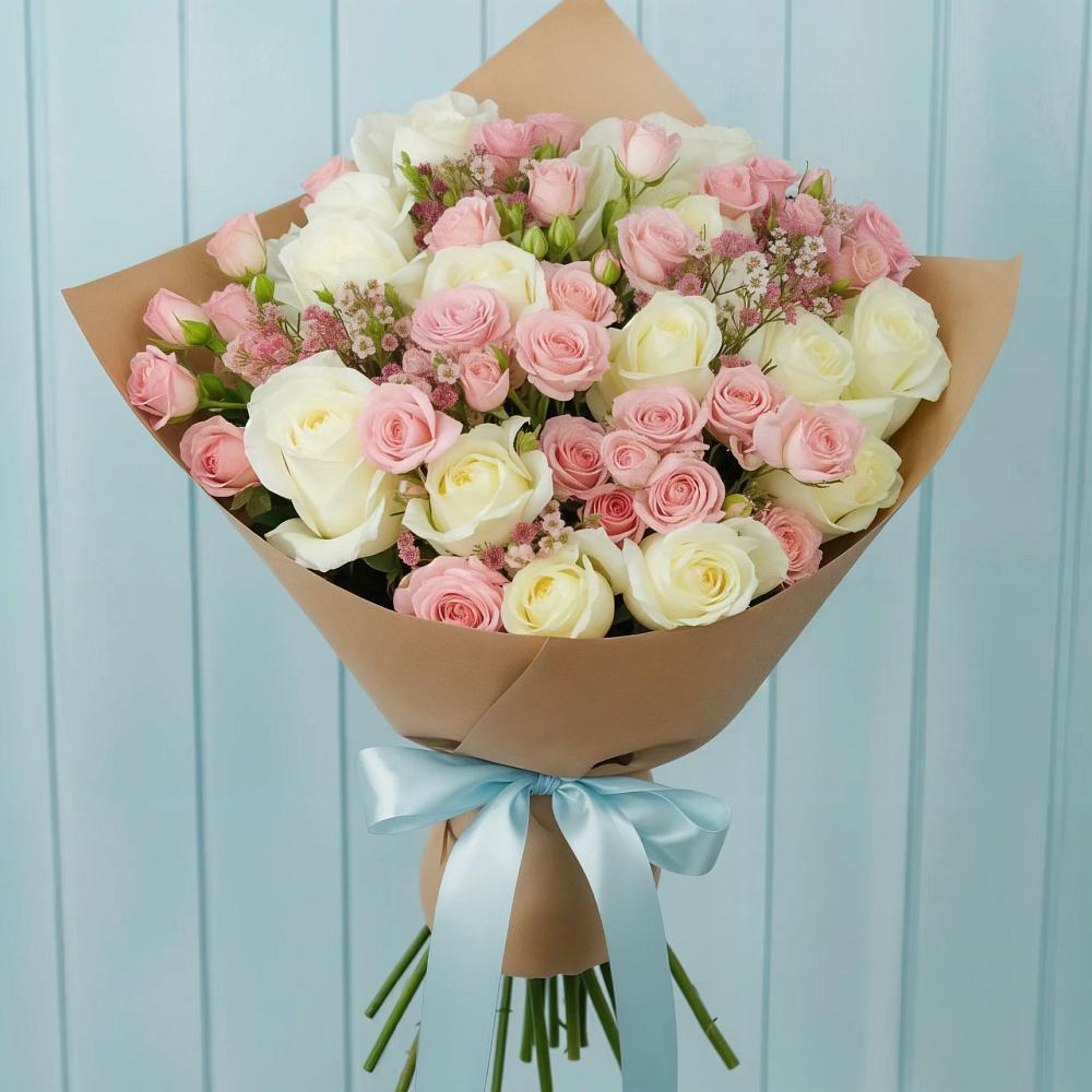 Букет цветов из: Розы в Чемодурово