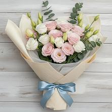 Букет цветов из:  Лизиантусы #REPLACE_PRED# Чемодурово