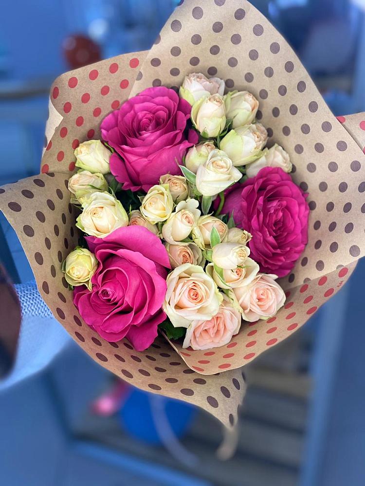 Букет цветов из: Розы в Чемодурово