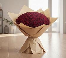 Букет 101 Красная роза в Чемодурово