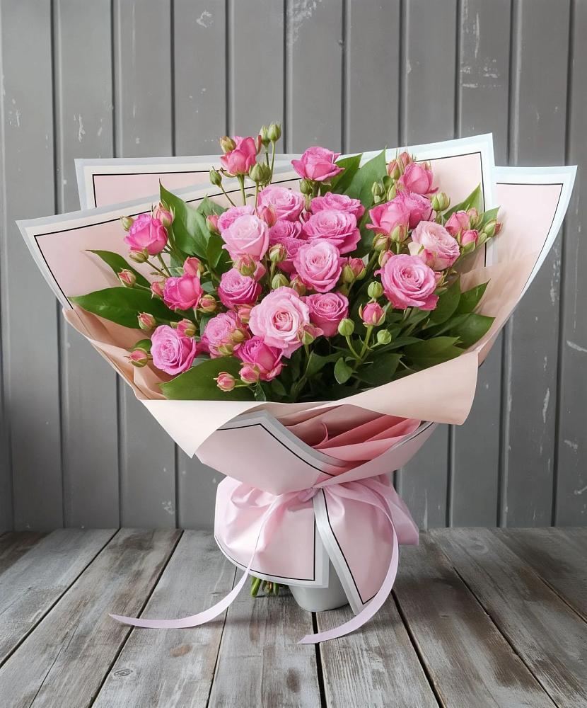 Букет Розовый кустик в Чемодурово