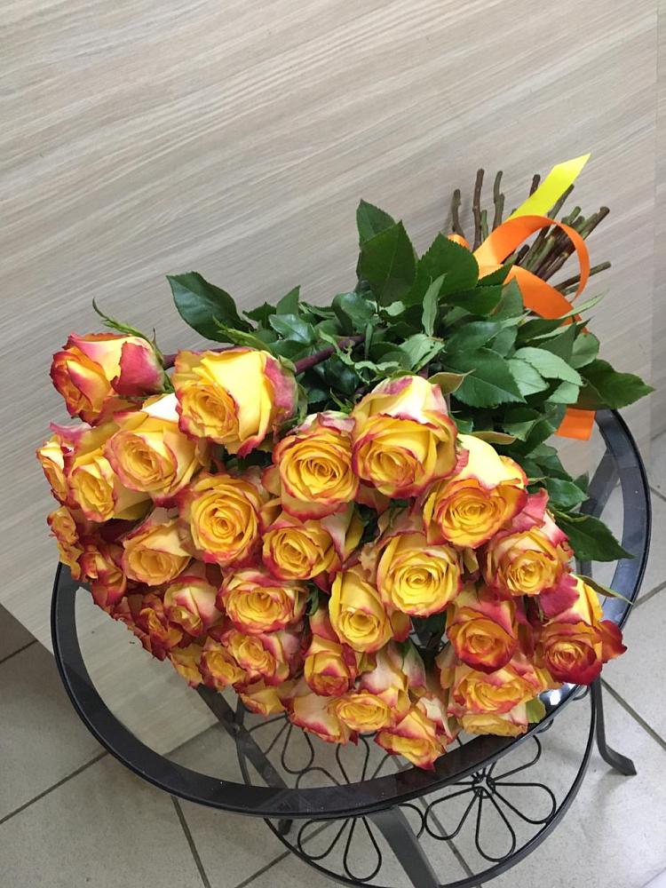 Букет Желтые розы в Чемодурово