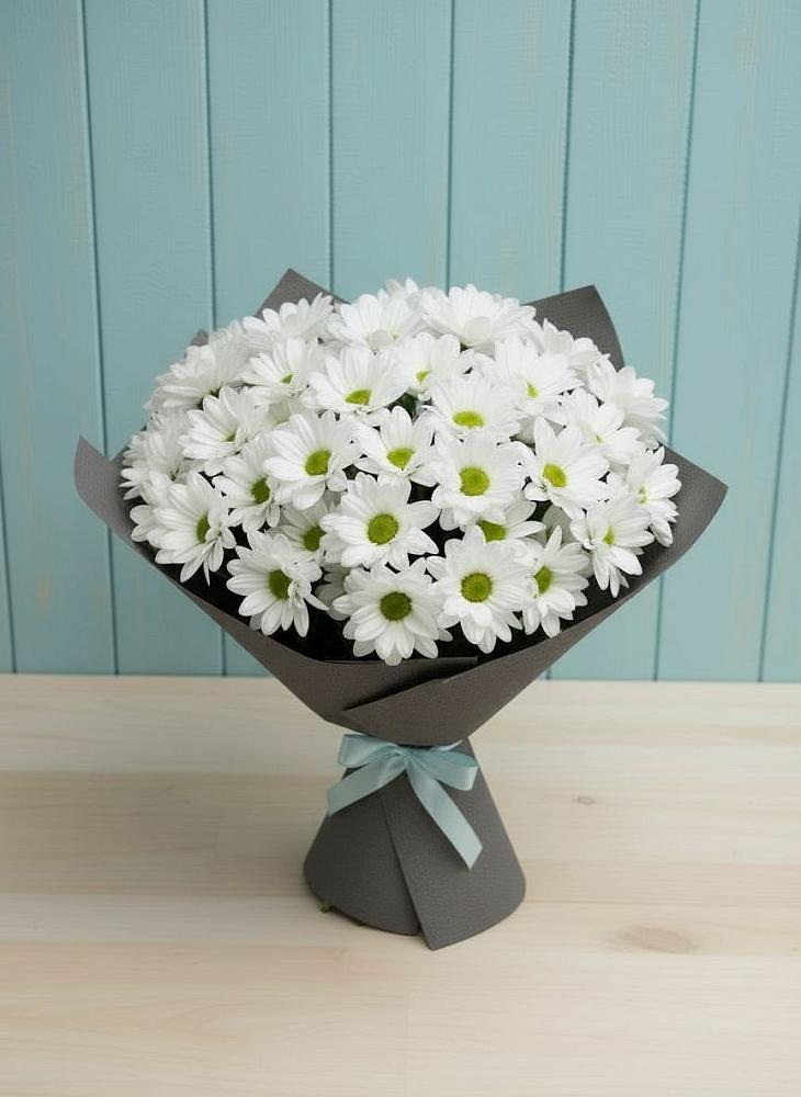 Букет цветов из: Хризантемы в Чемодурово