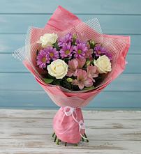 Букет цветов из:  Герберы в Чемодурово