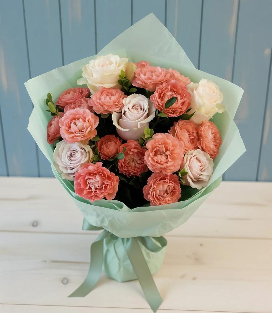 Букет цветов из: Розы в Чемодурово