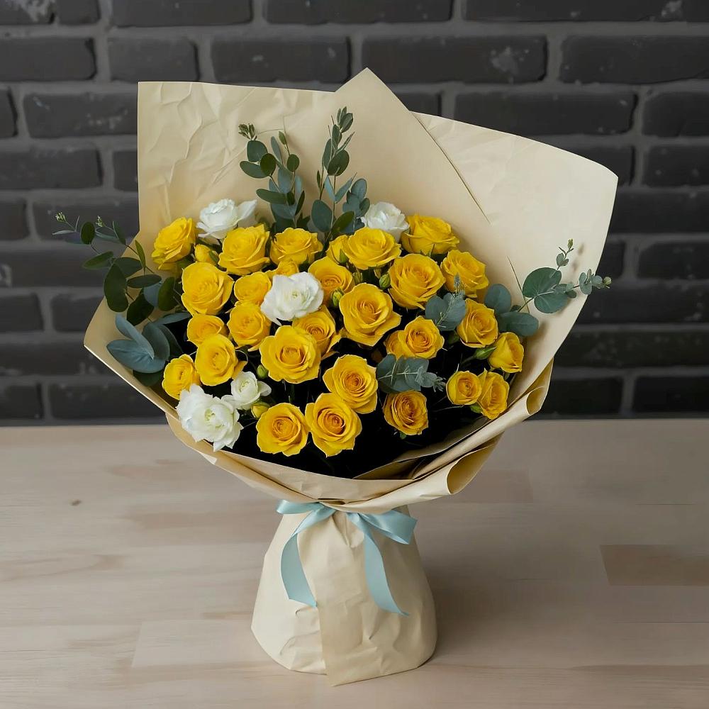 Букет цветов из: Розы в Чемодурово