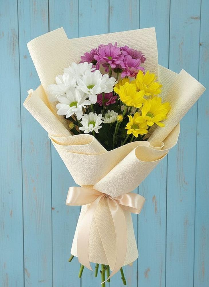 Букет цветов из: Хризантемы в Чемодурово