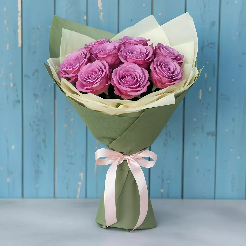 Букет Розы Фёрст Леди в Чемодурово