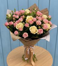 Букет цветов из:  Розы в Чемодурово