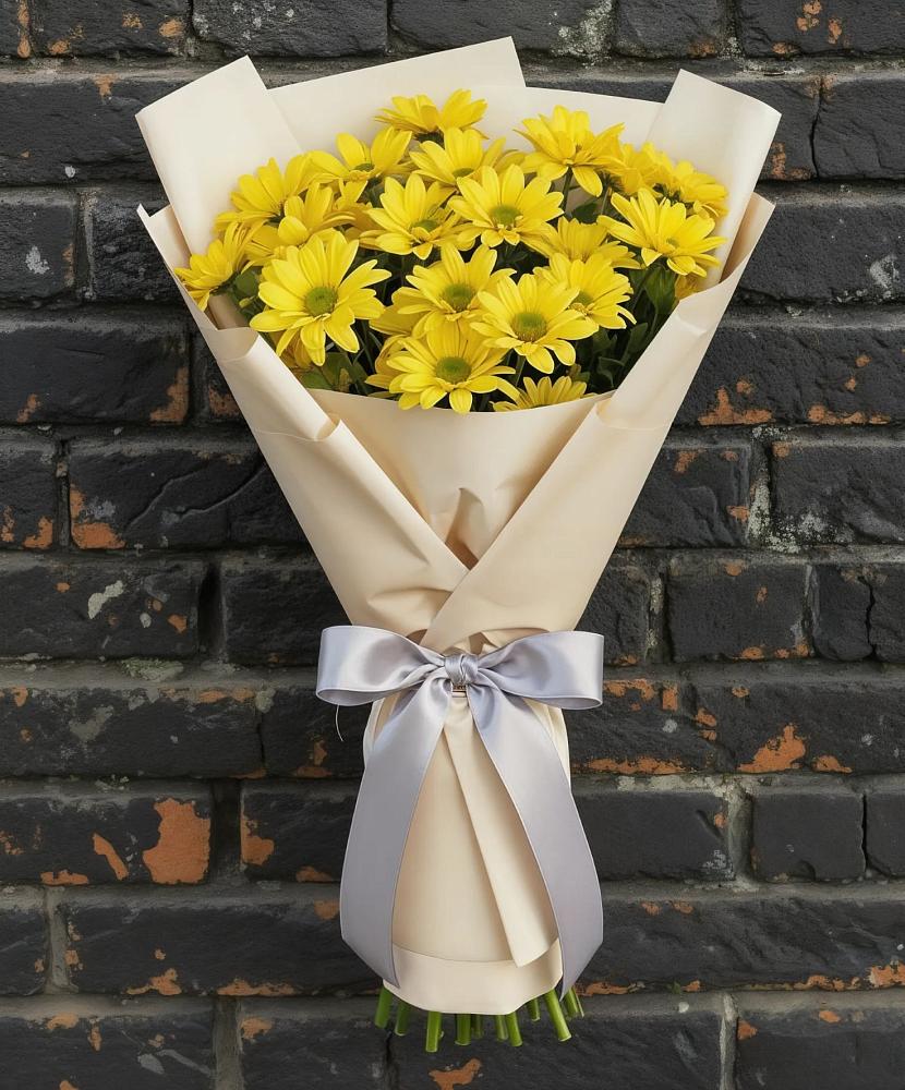 Букет цветов из: Хризантемы в Чемодурово