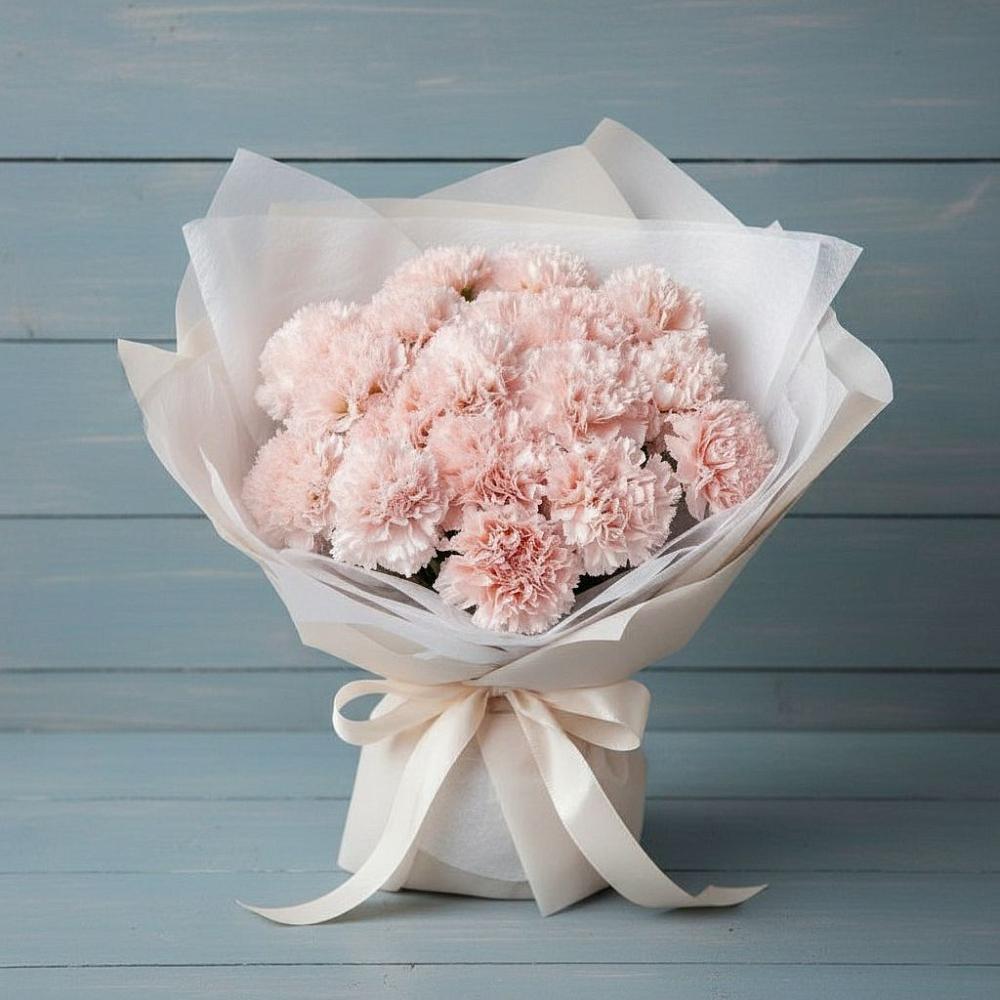 Букет цветов из: Гвоздики в Чемодурово