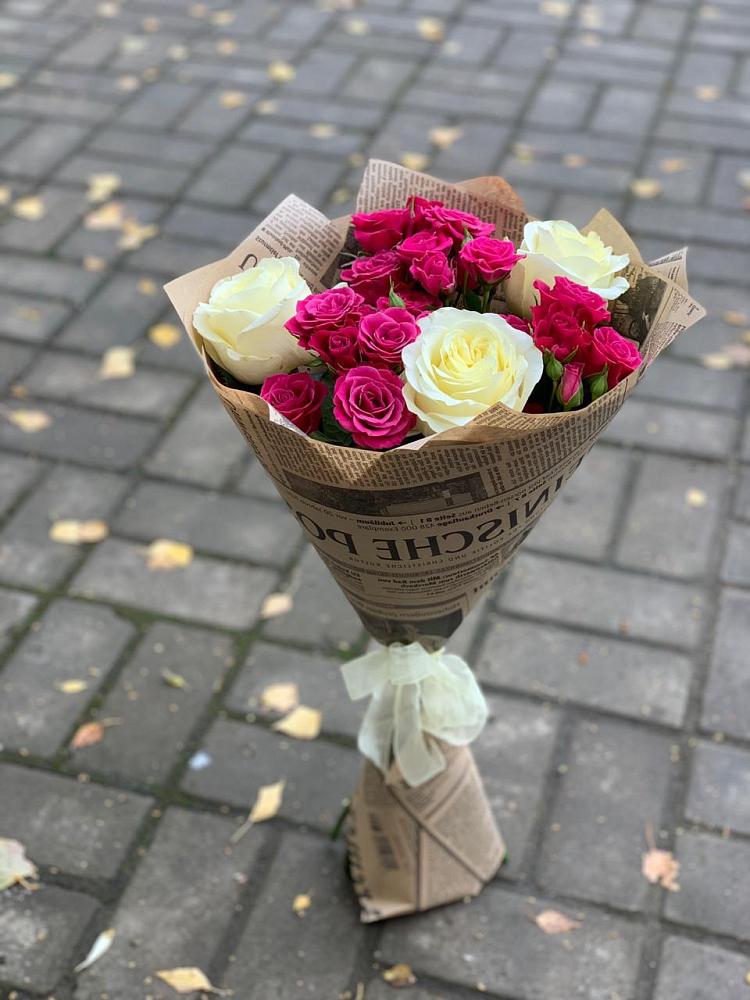 Букет цветов из: Розы в Чемодурово