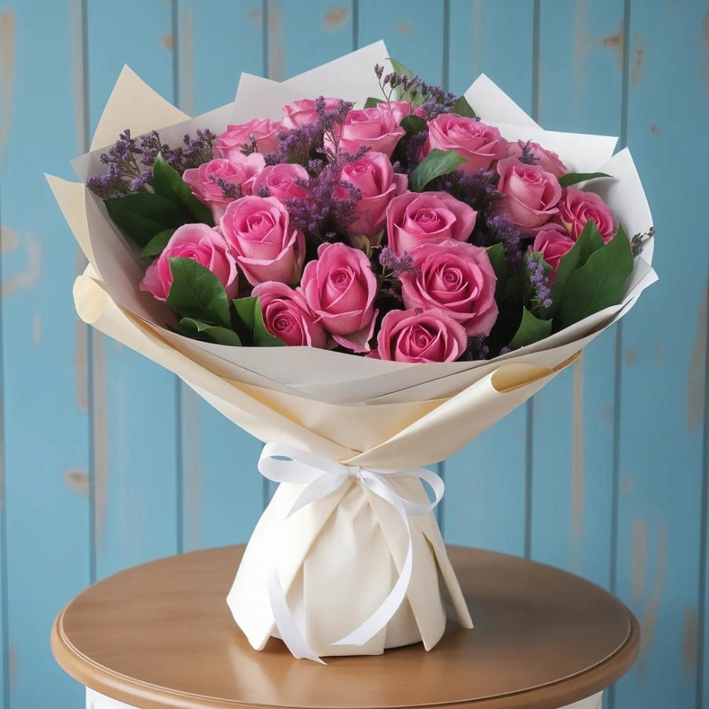 Букет цветов из: Розы в Чемодурово