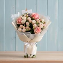 Букет цветов из:  Розы в Чемодурово