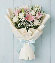 Букет цветов из:  Лилии в Чемодурово