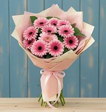 Букет цветов из:  Герберы в Чемодурово